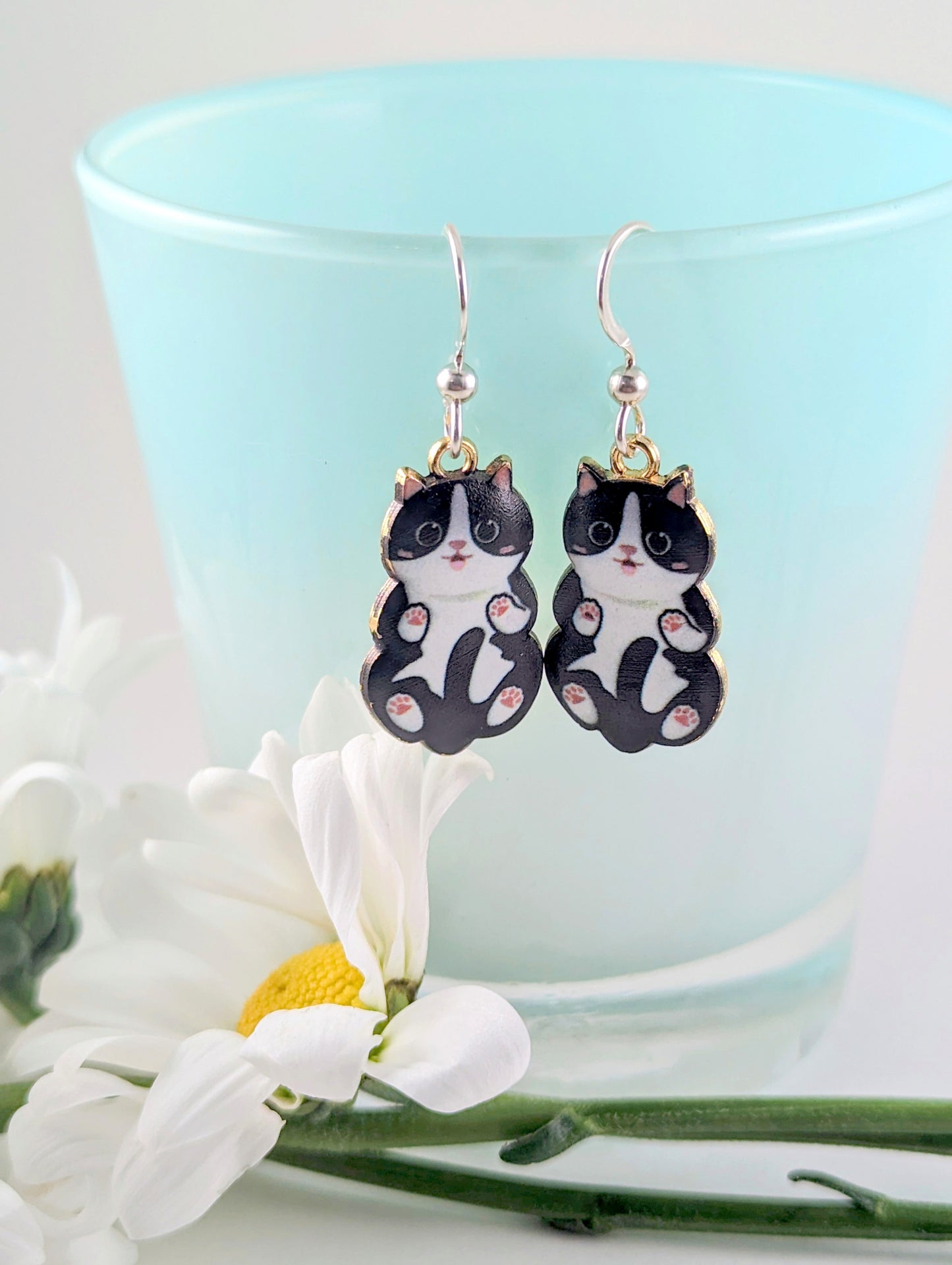 Happy Cat Earrings