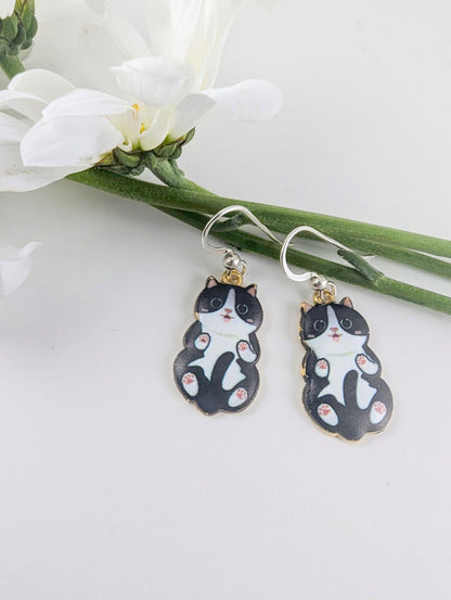 Happy Cat Earrings