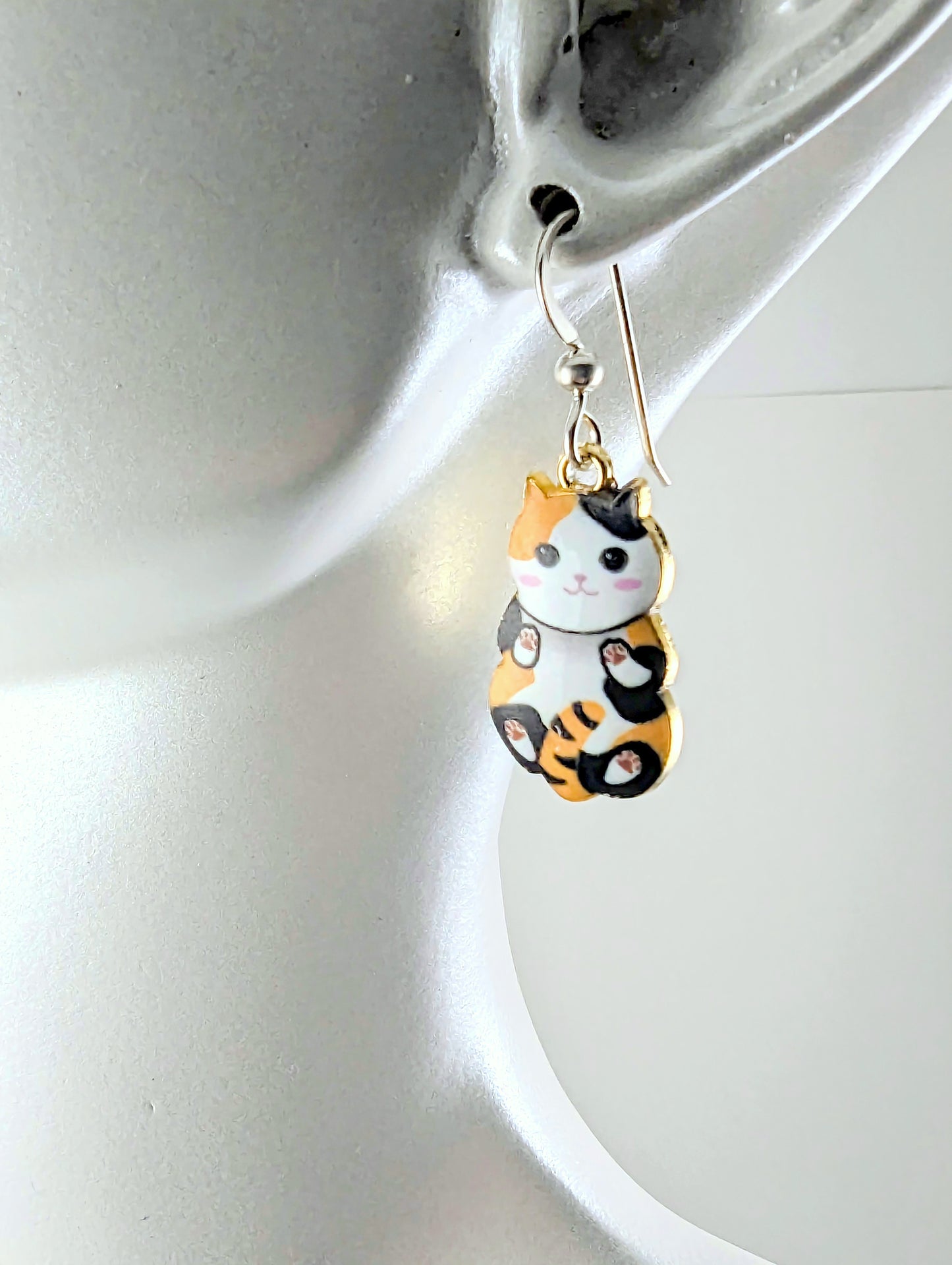 Happy Cat Earrings