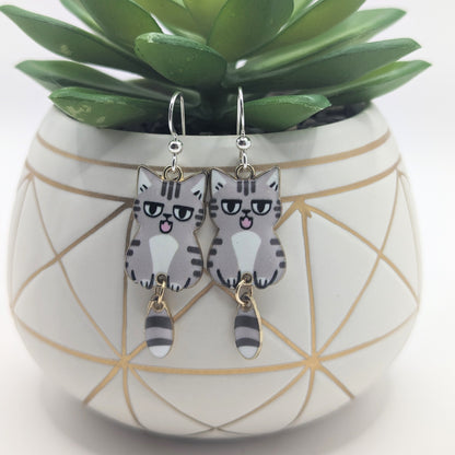 Bold Cat Earrings