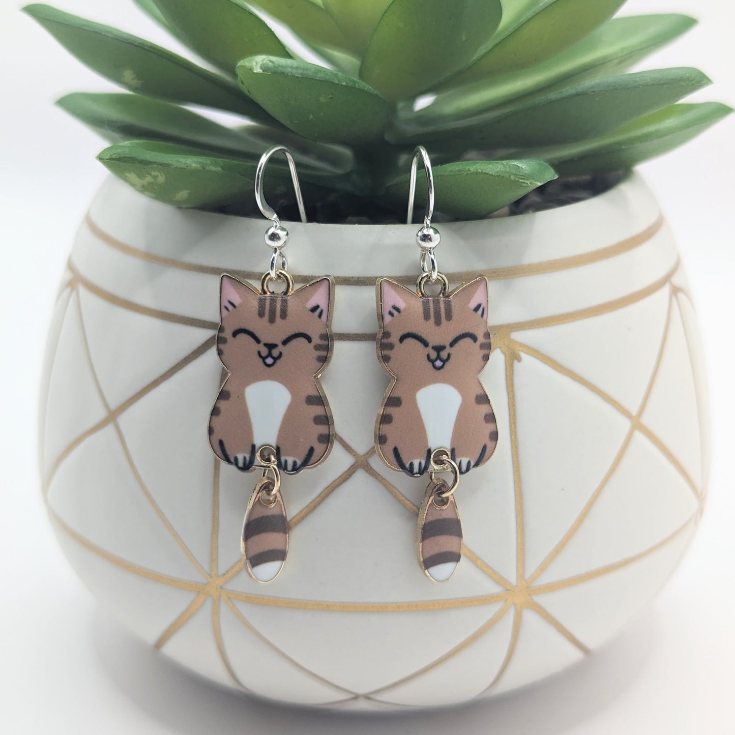 Bold Cat Earrings