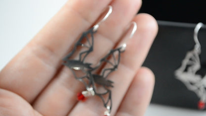 Vampire Bat Earrings