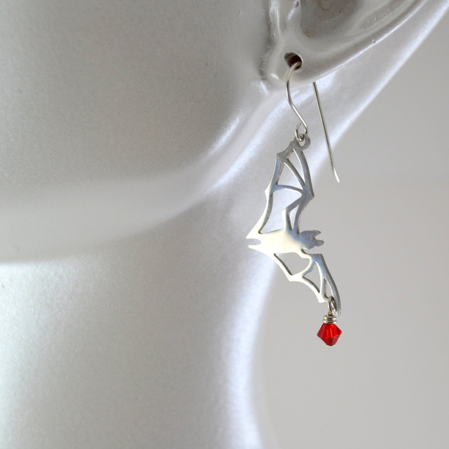 Vampire Bat Earrings