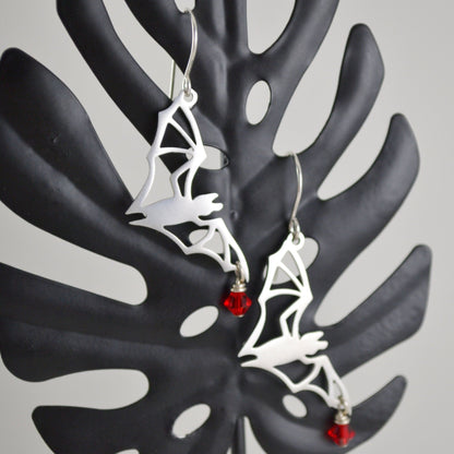 Vampire Bat Earrings